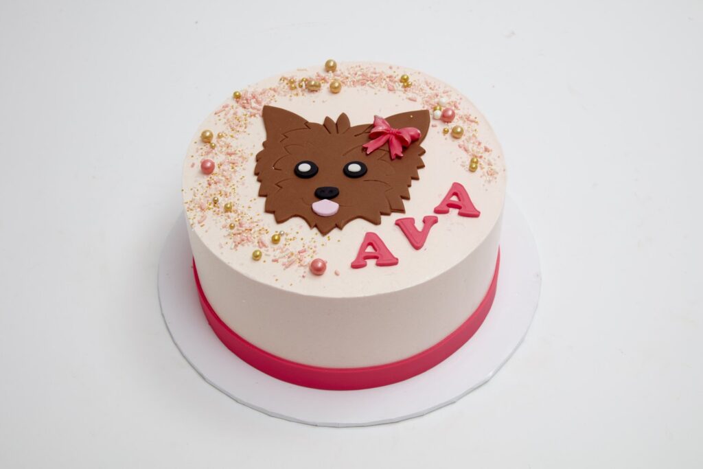 Yorkie Pup Cake