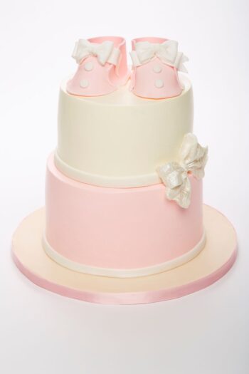 Baby Bow Booties Cake in New York