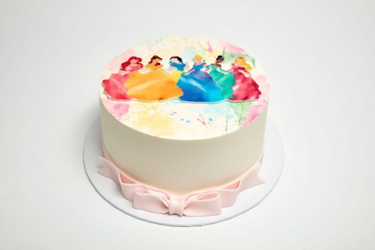 Abstract Princess Cake