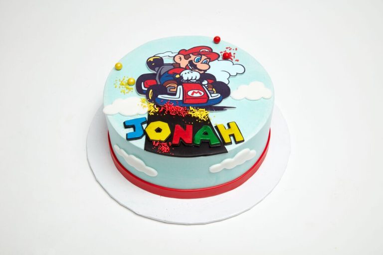 Mario Racing Cake