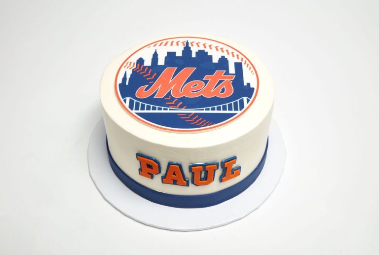 NY Mets Fan Cake