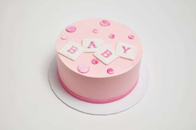 Baby Blocks Cake